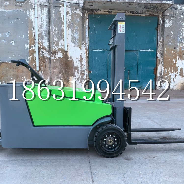 七星区小型电动叉车1吨2吨步行站驾式电瓶堆高充电装卸车液压升降车铲车